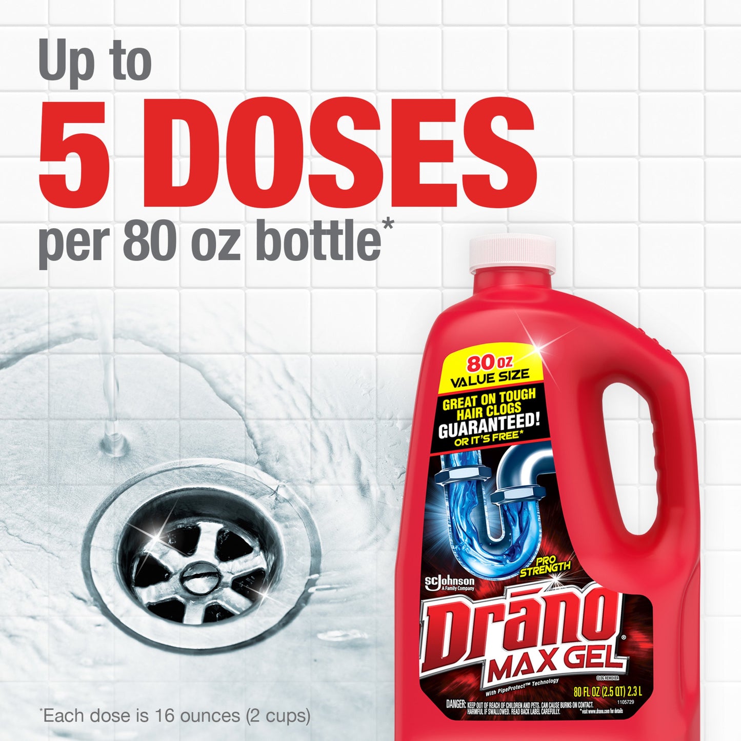 Drano Max Gel Clog Remover
