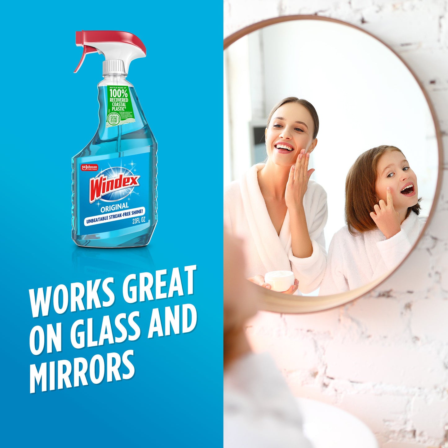 Windex Blue Glass Cleaner Trigger Spray
