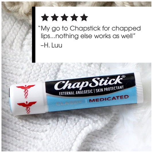 ChapStick Lip Balm Tube - Classic Medicated
