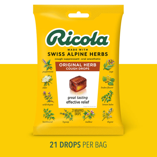 Ricola Cough Drops - Original Herb