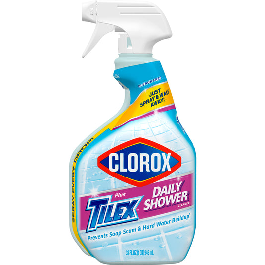 Clorox Plus Tilex Fresh Daily Shower Cleaner Spray Bottle