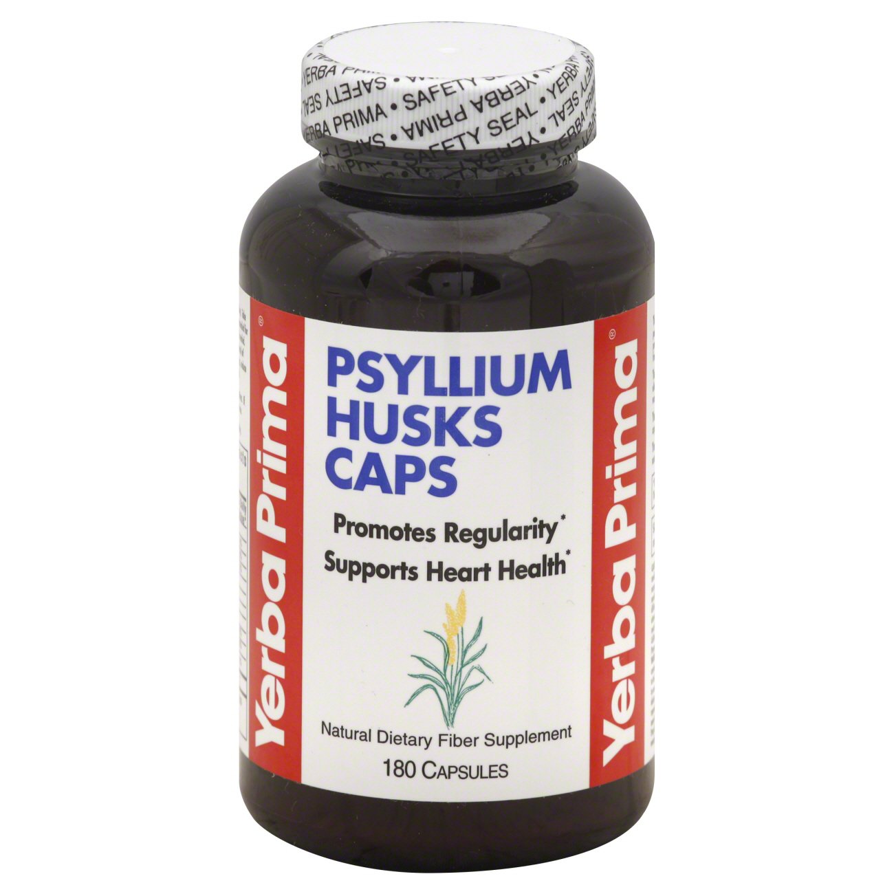 Yerba Prima Psyllium Husks Caps 625 mg Capsules