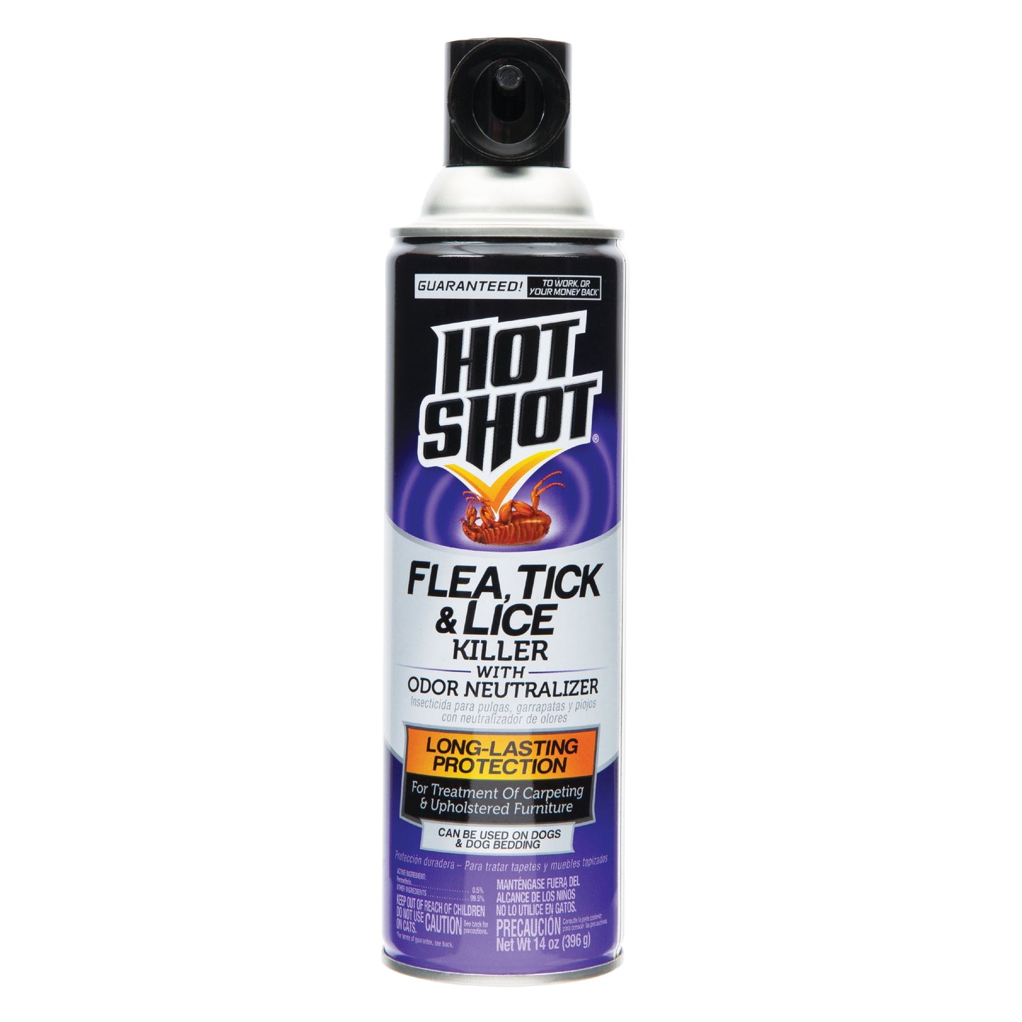 Hot Shot Flea, Tick & Lice Killer Spray with Odor Neutralizer