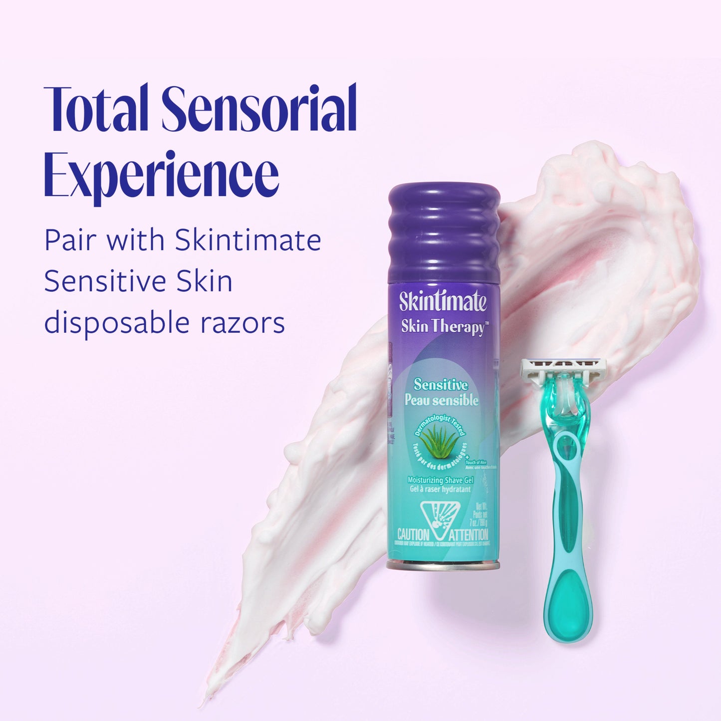 Skintimate Skin Therapy Sensitive Women's Shave Gel