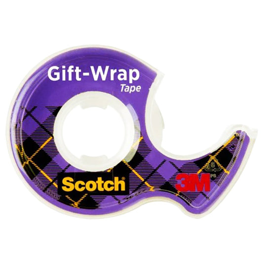 Scotch Satin Finish Gift Wrap Tape Dispensered Rolls