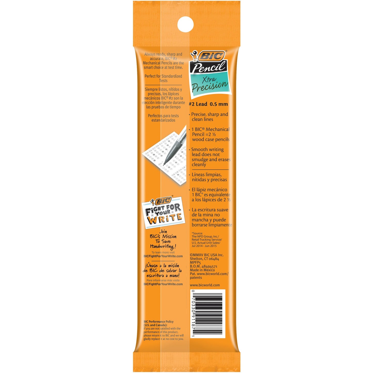 BIC Xtra Precision 0.5mm Mechanical Pencils