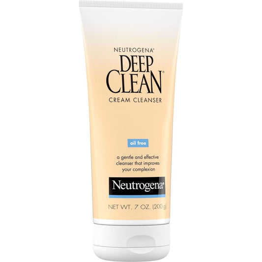 Neutrogena Deep Clean Oil-Free Daily Facial Cream Cleanser
