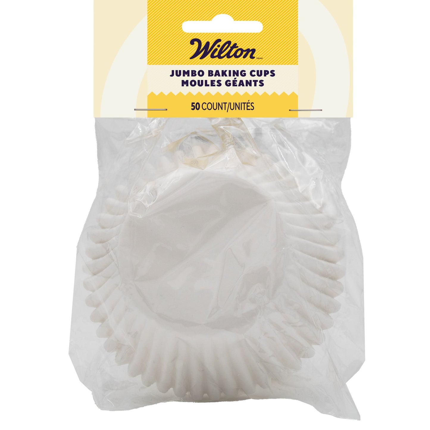 Wilton White Jumbo Baking Cups