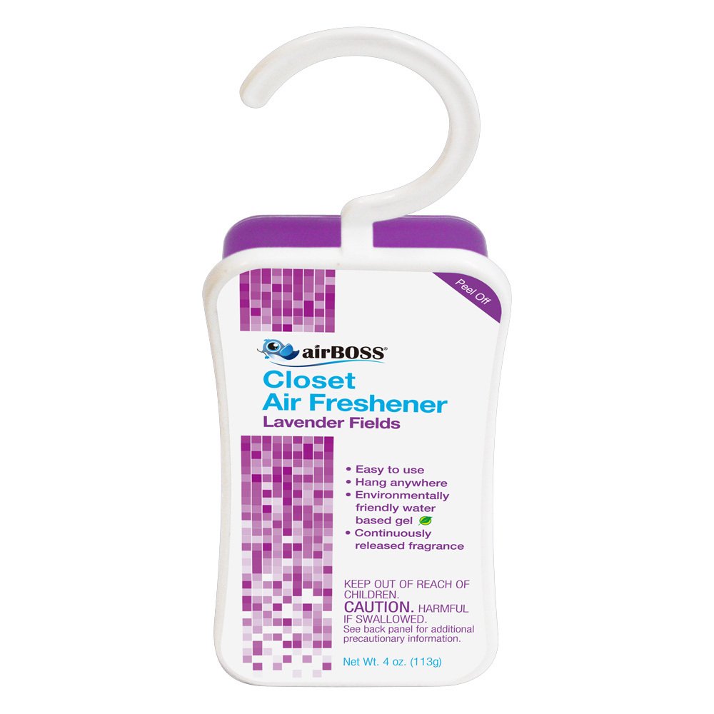airBOSS Lavender Fields Scent Closet Air Freshener