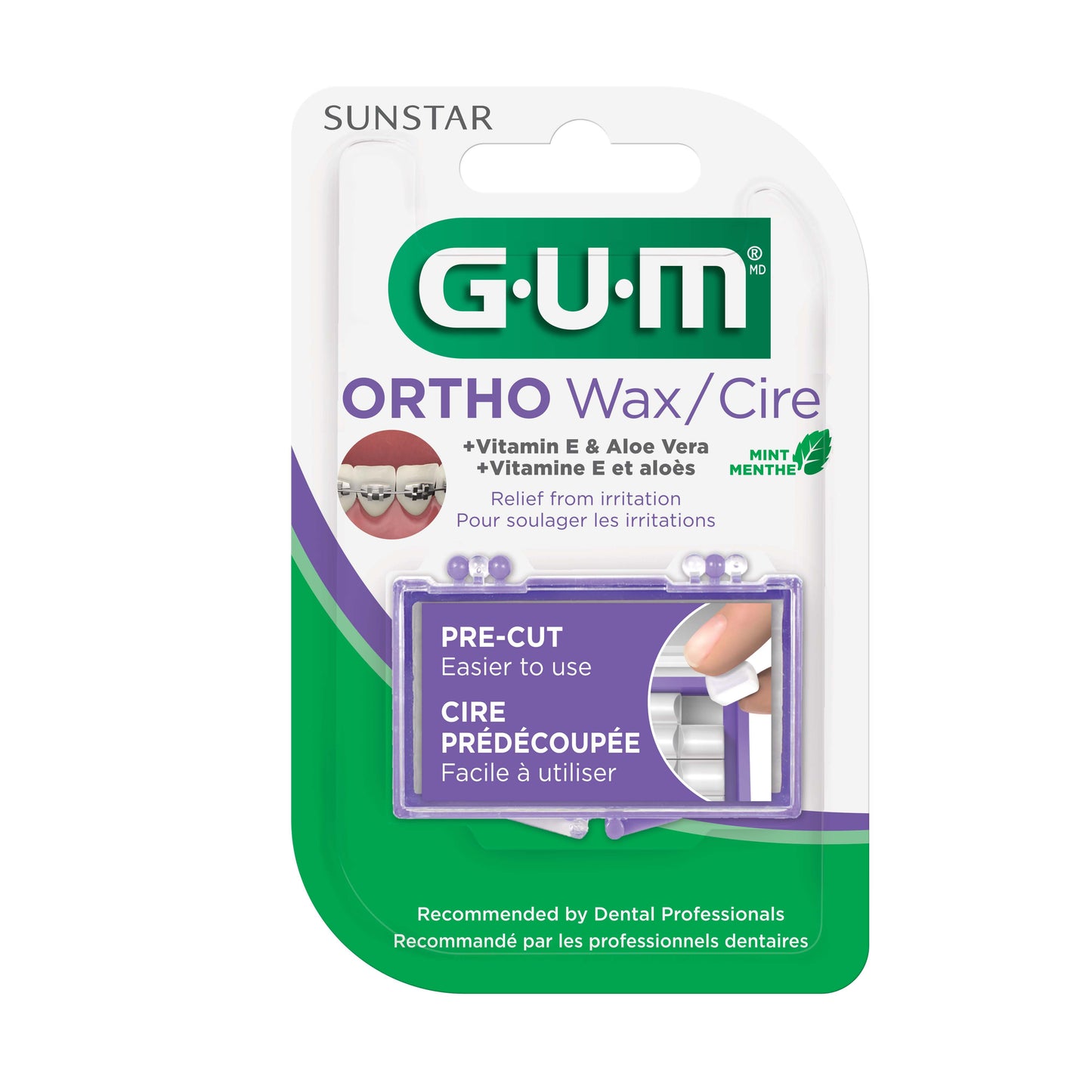 GUM Mint Ortho Wax