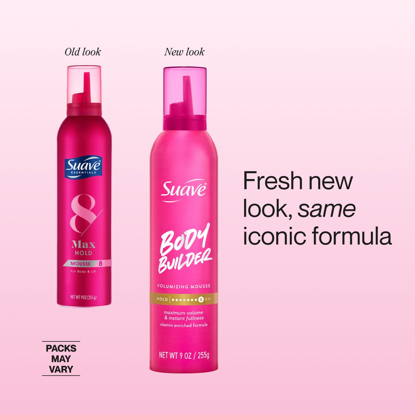 Suave Max Hold Volumizing Mousse