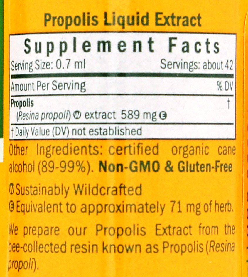Herb Pharm Propolis Liquid Extract