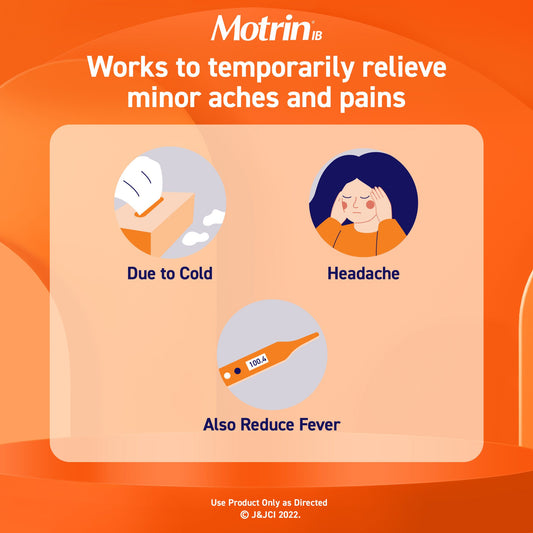 Motrin IB Pain Reliever Tablets - 200 mg