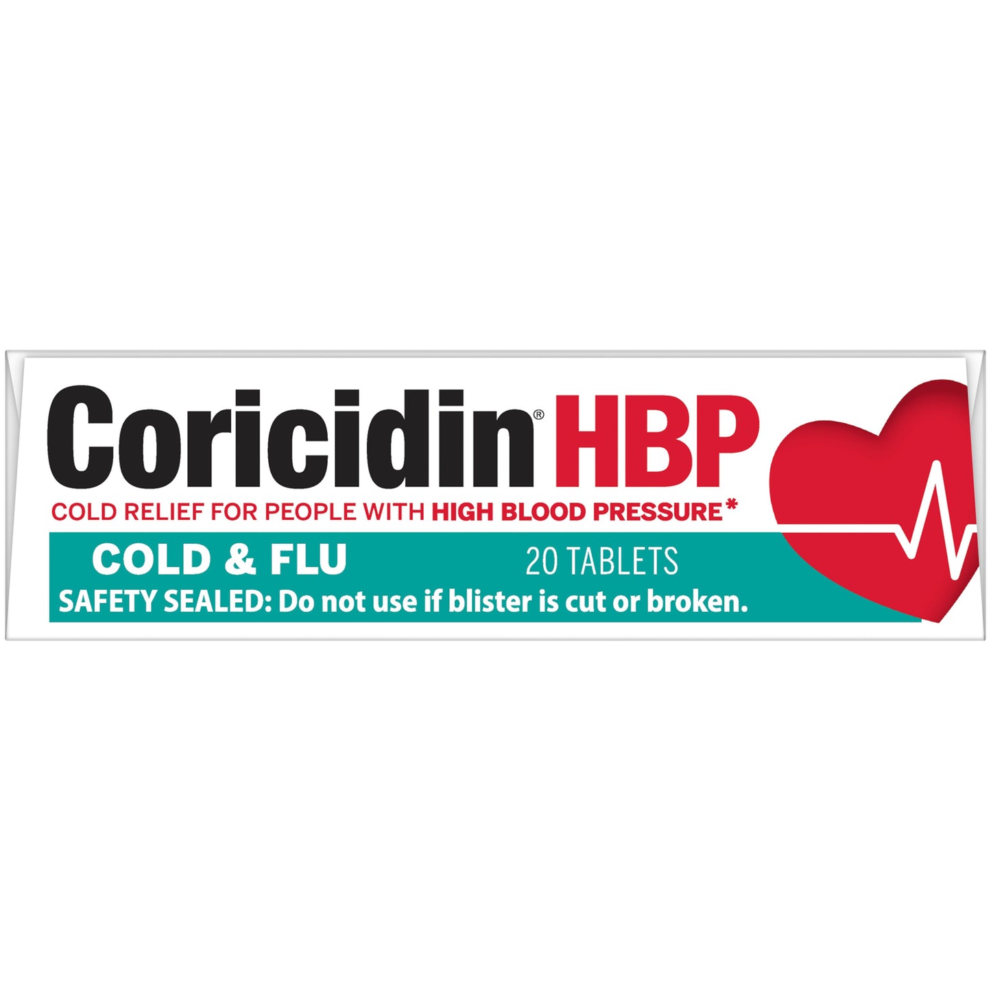 Coricidin HBP Cold & Flu Tablets