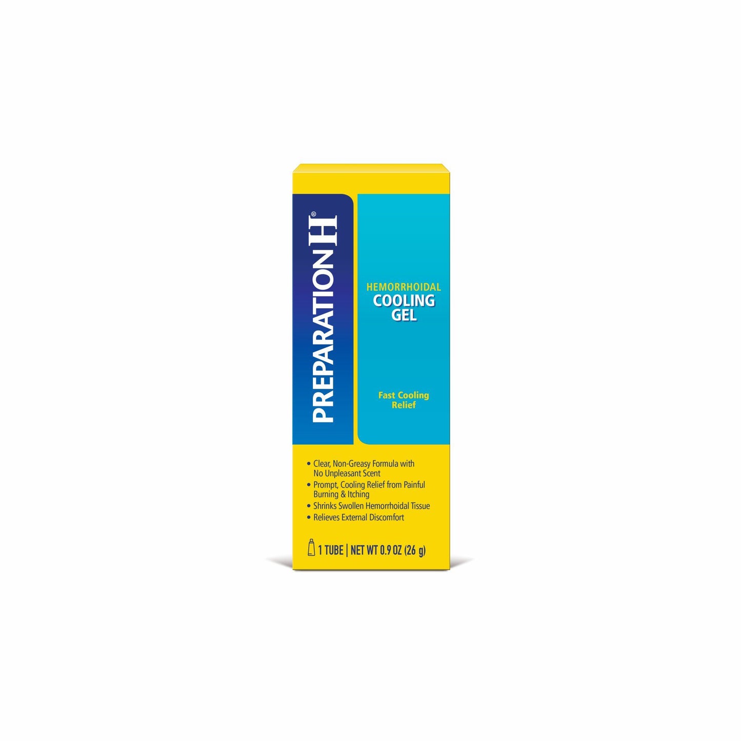 Preparation H Hemorrhoid Cooling Gel with Aloe for Fast Discomfort Relief