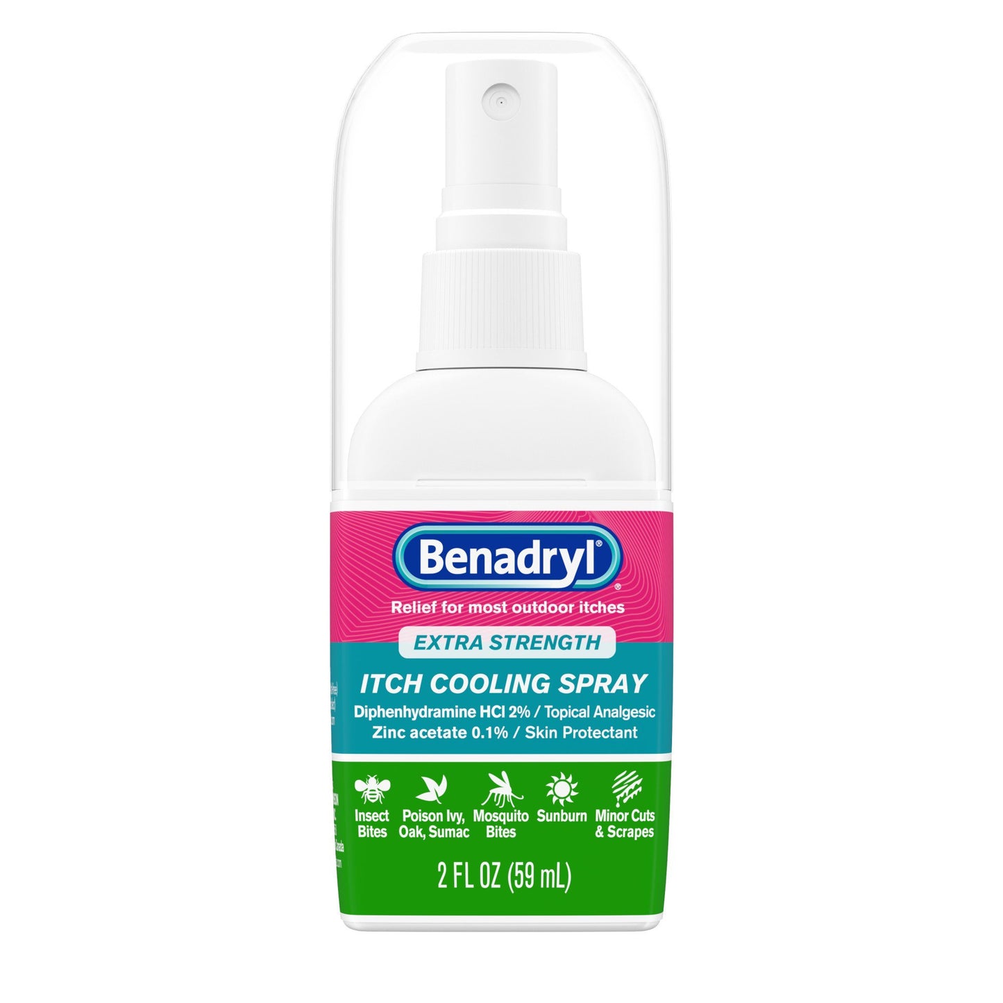 Benadryl Extra Strength Anti-Itch Travel Size Cooling Spray