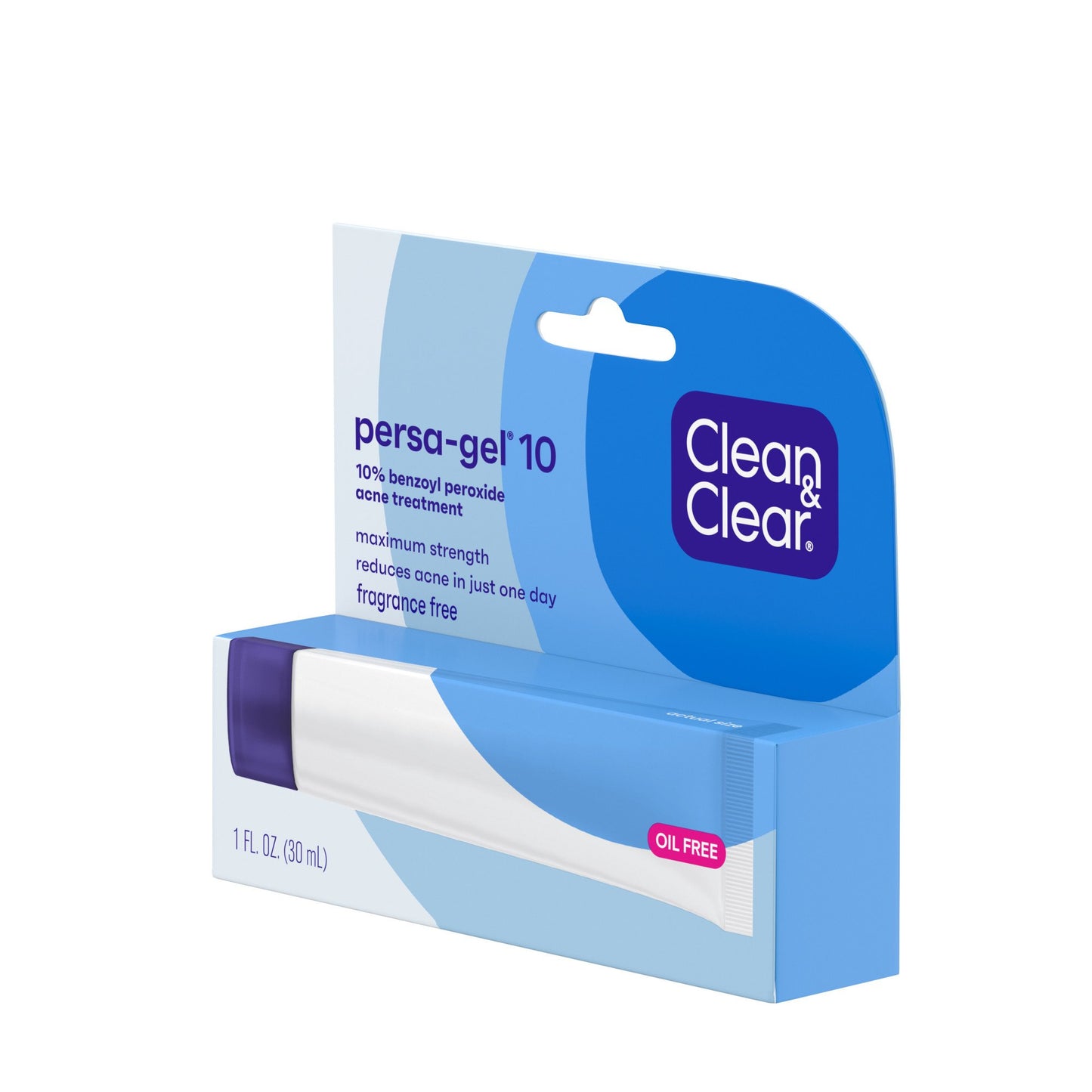 Clean & Clear Persa-Gel 10 Acne Medication, 10% Benzoyl Peroxide