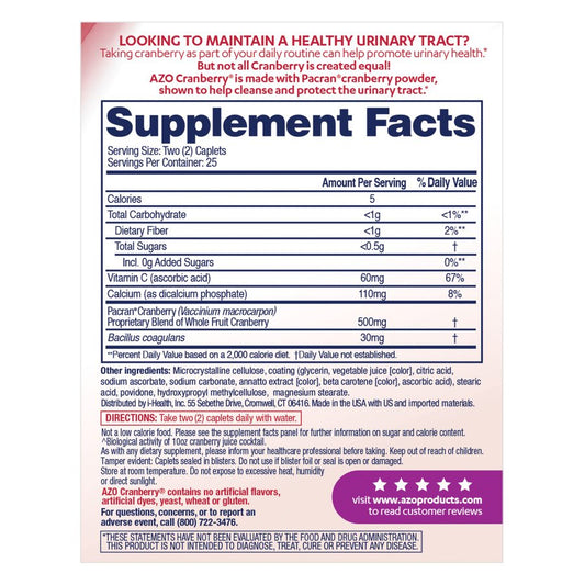 Azo Cranberry Tablets