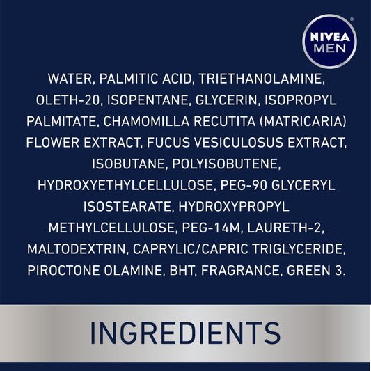NIVEA Men Sensitive Shaving Gel Aerosol Can
