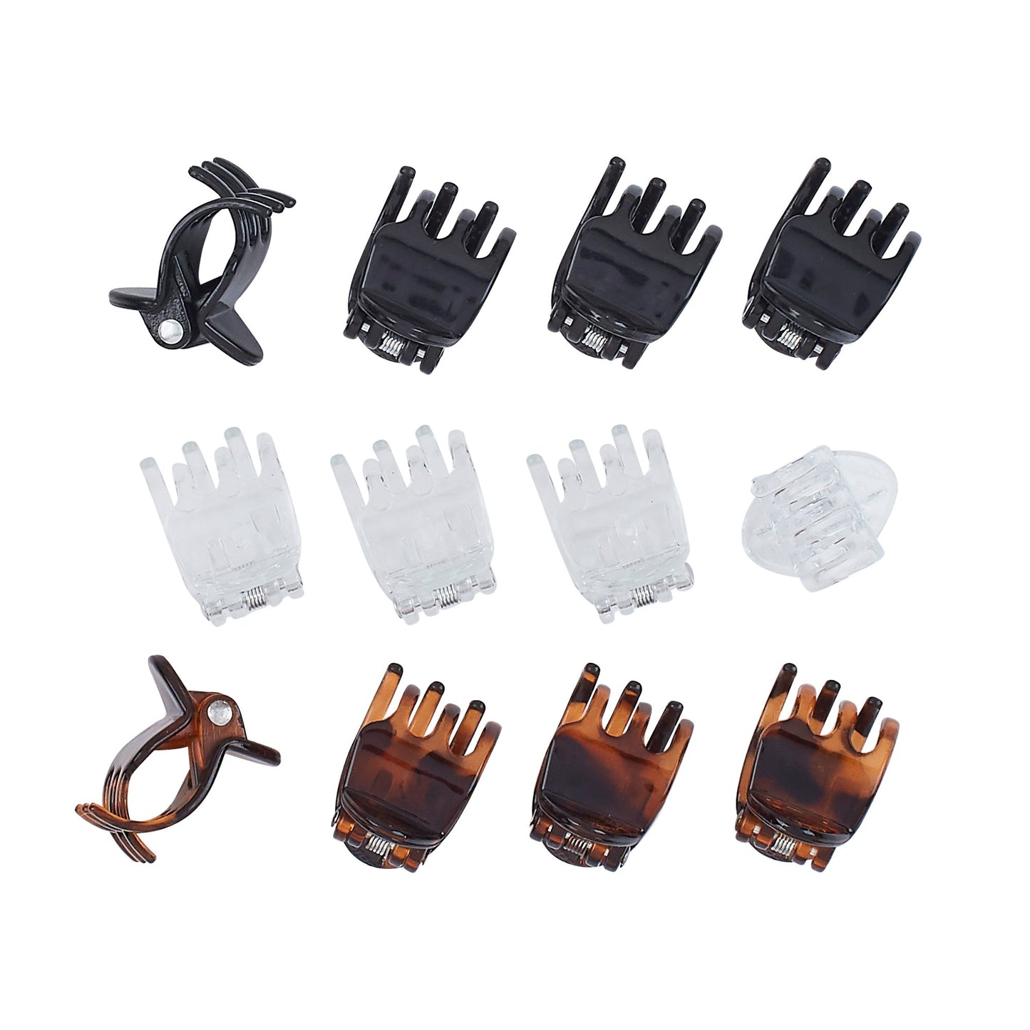 Scunci Effortless Beauty Small Chunky Jaw Clips