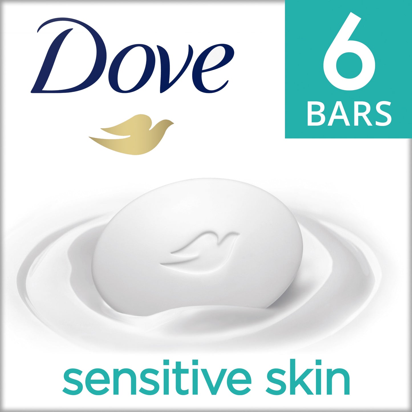 Dove Sensitive Skin Beauty Bar 6 pk