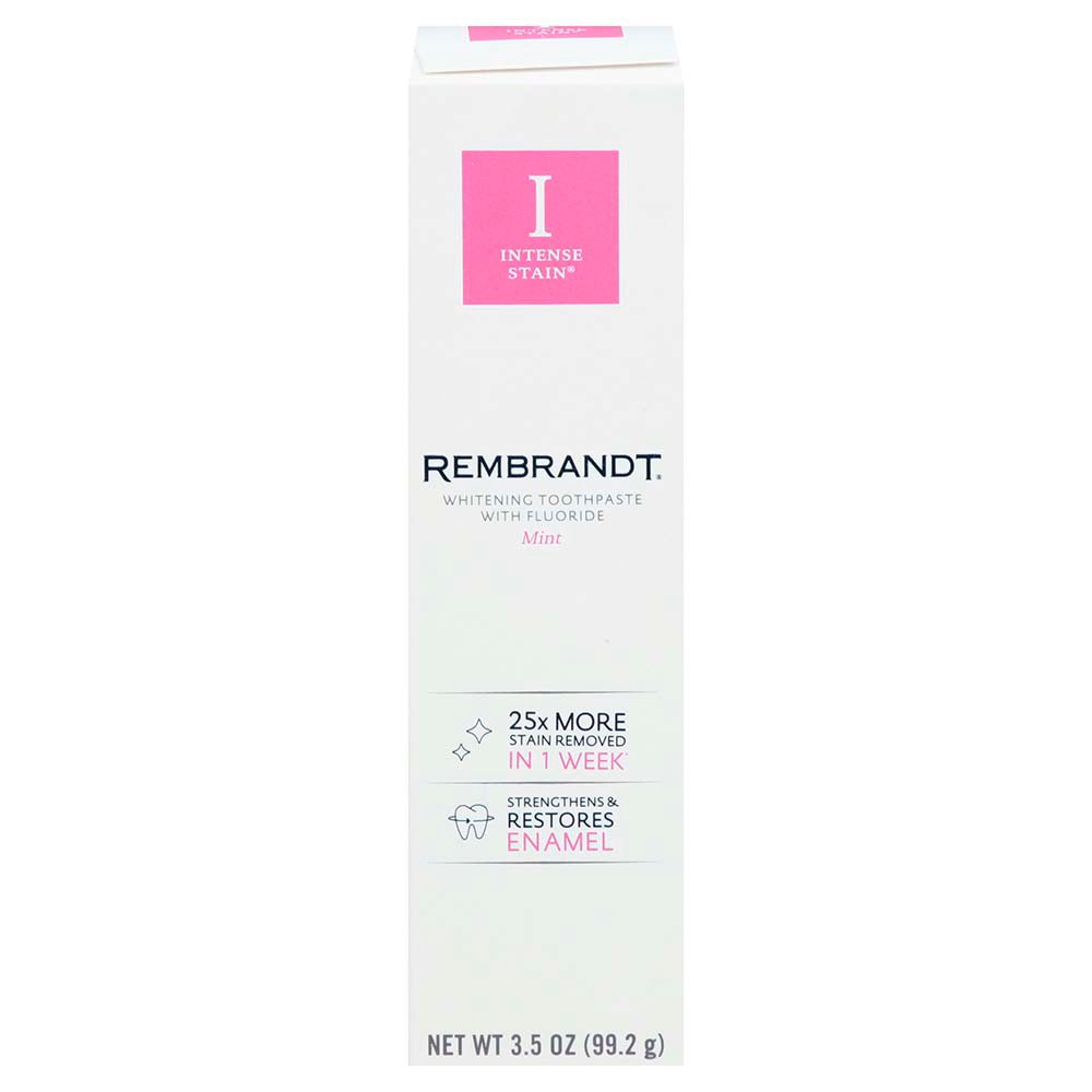 Rembrandt Intense Stain Whitening Toothpaste - Mint