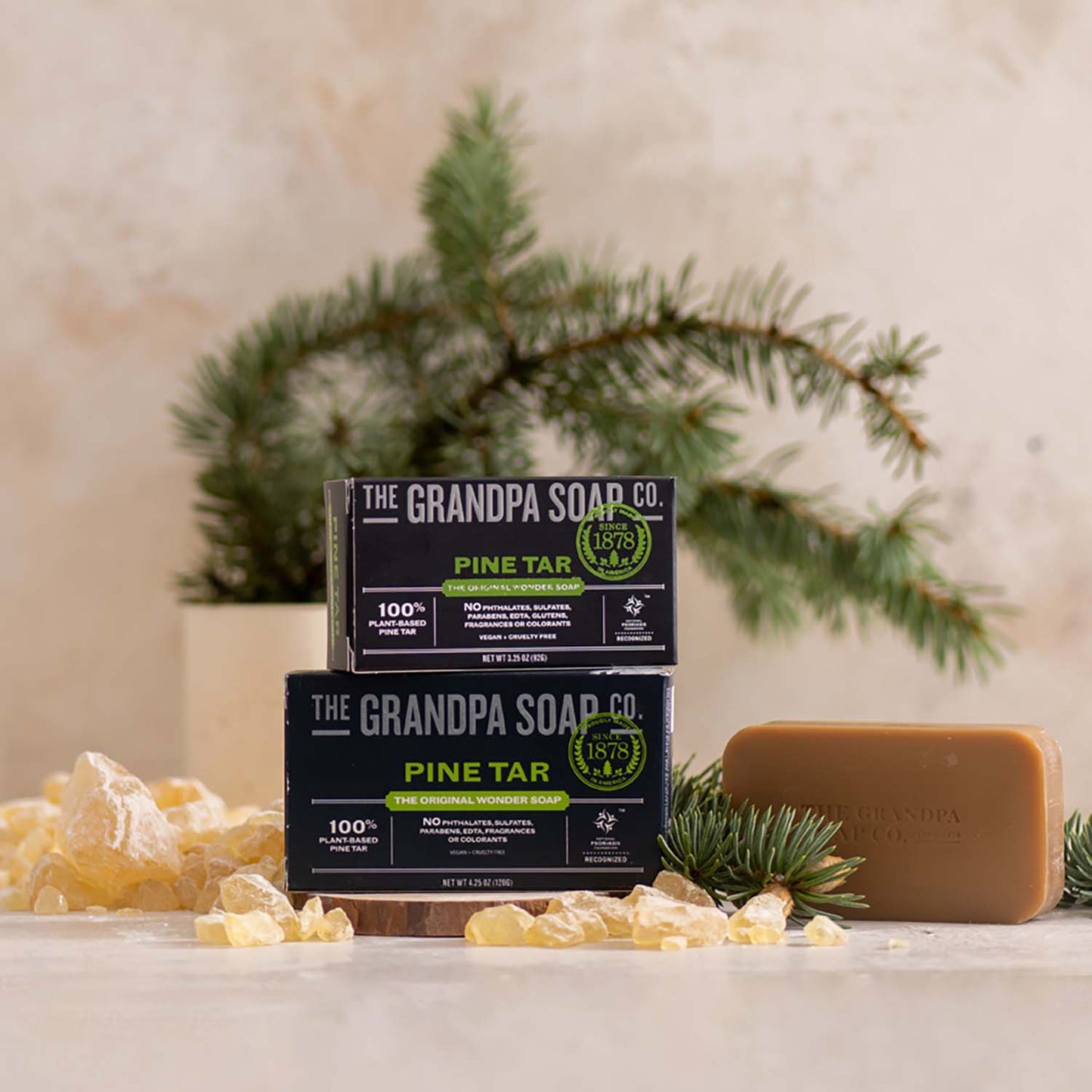 The Grandpa Soap Co. Wonder Pine Tar Soap