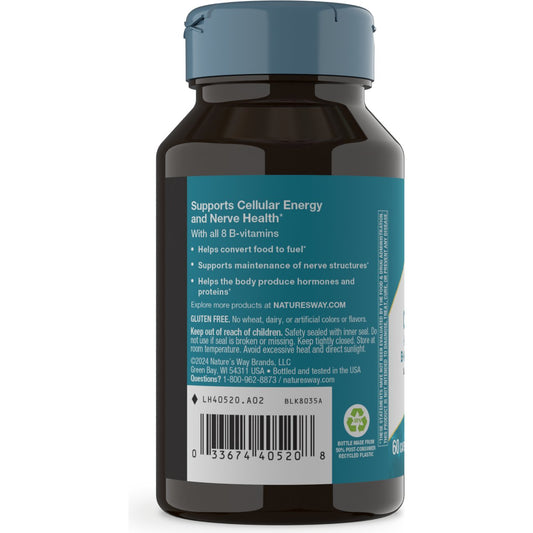 Nature's Way Vitamin B-100 Complex Capsules