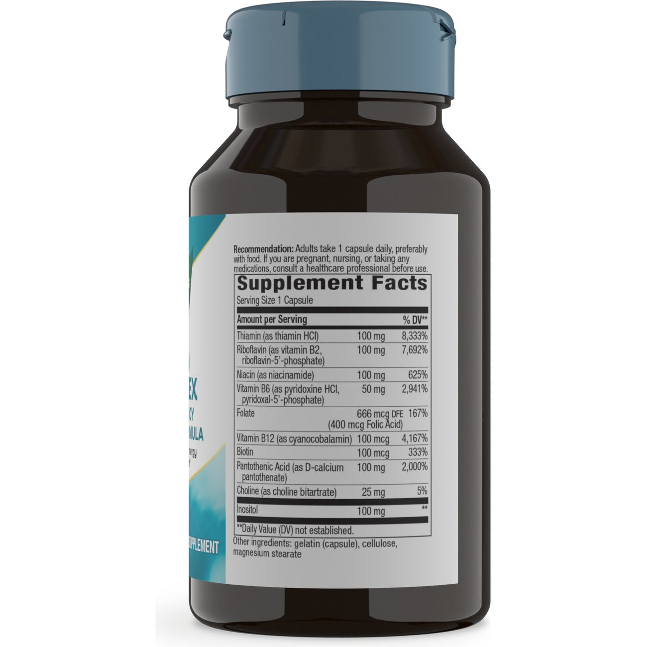 Nature's Way Vitamin B-100 Complex Capsules