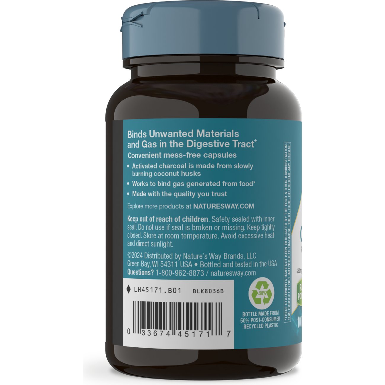 Nature's Way Activated Charcoal Capsules