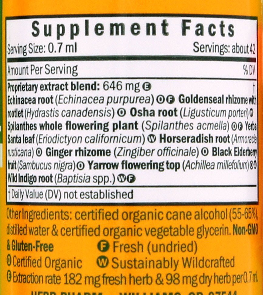 Herb Pharm Rapid Immune Boost Liquid Extract