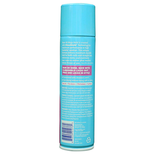 Rave 4X Mega Hold Scented Hair Spray