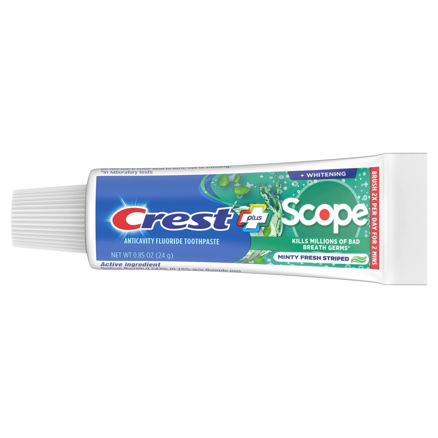 Crest Travel Size Scope Whitening Toothpaste - Minty Fresh