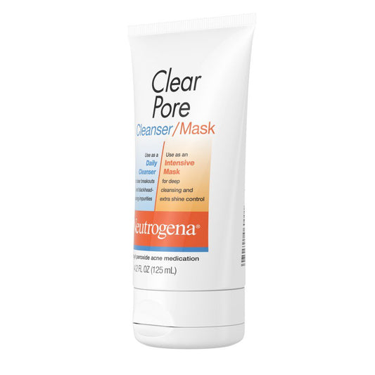 Neutrogena Clear Pore 2-in-1 Cleanser & Clay Face Mask