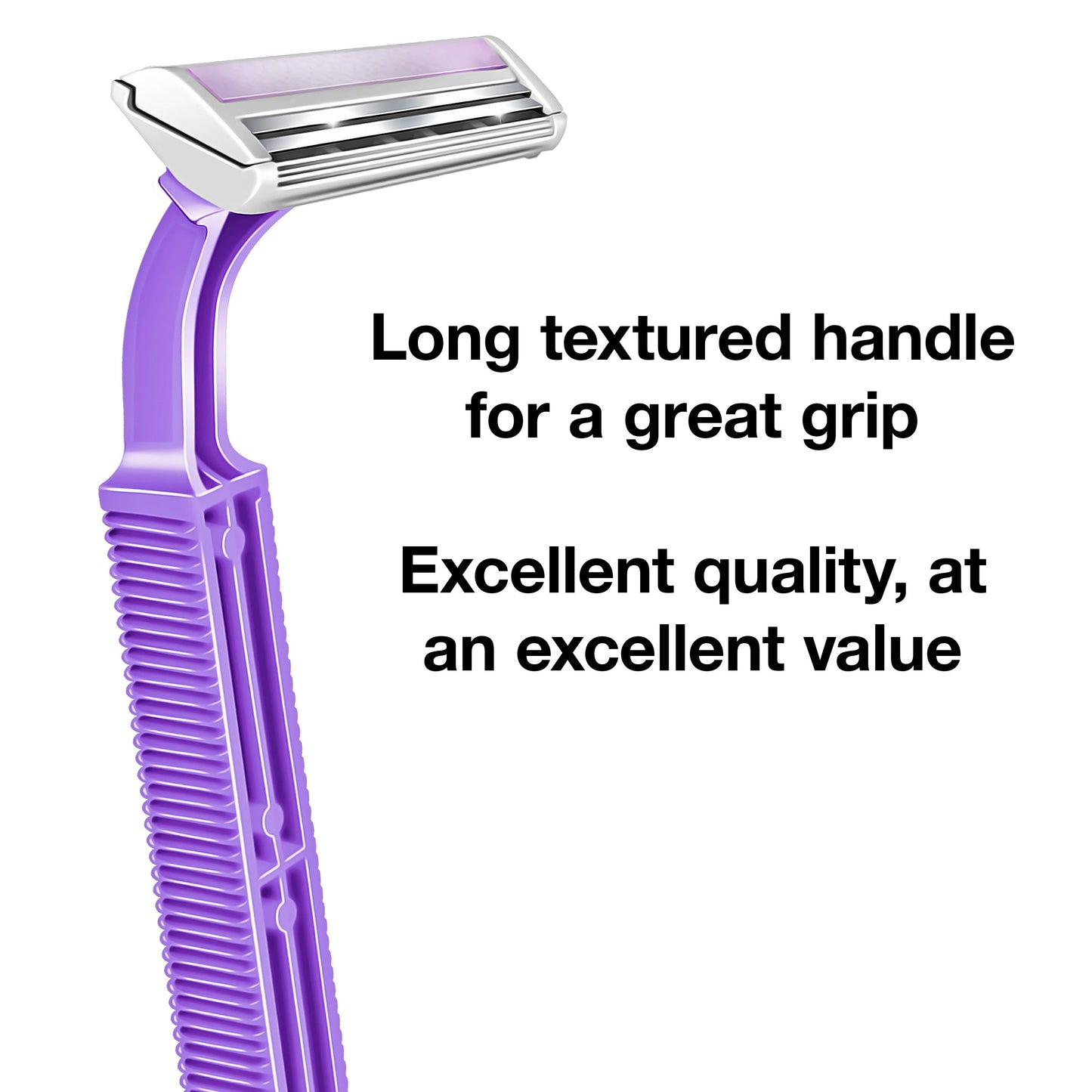 Hill Country Essentials Satin Touch with Lubricating Strip Disposable Razors For Women