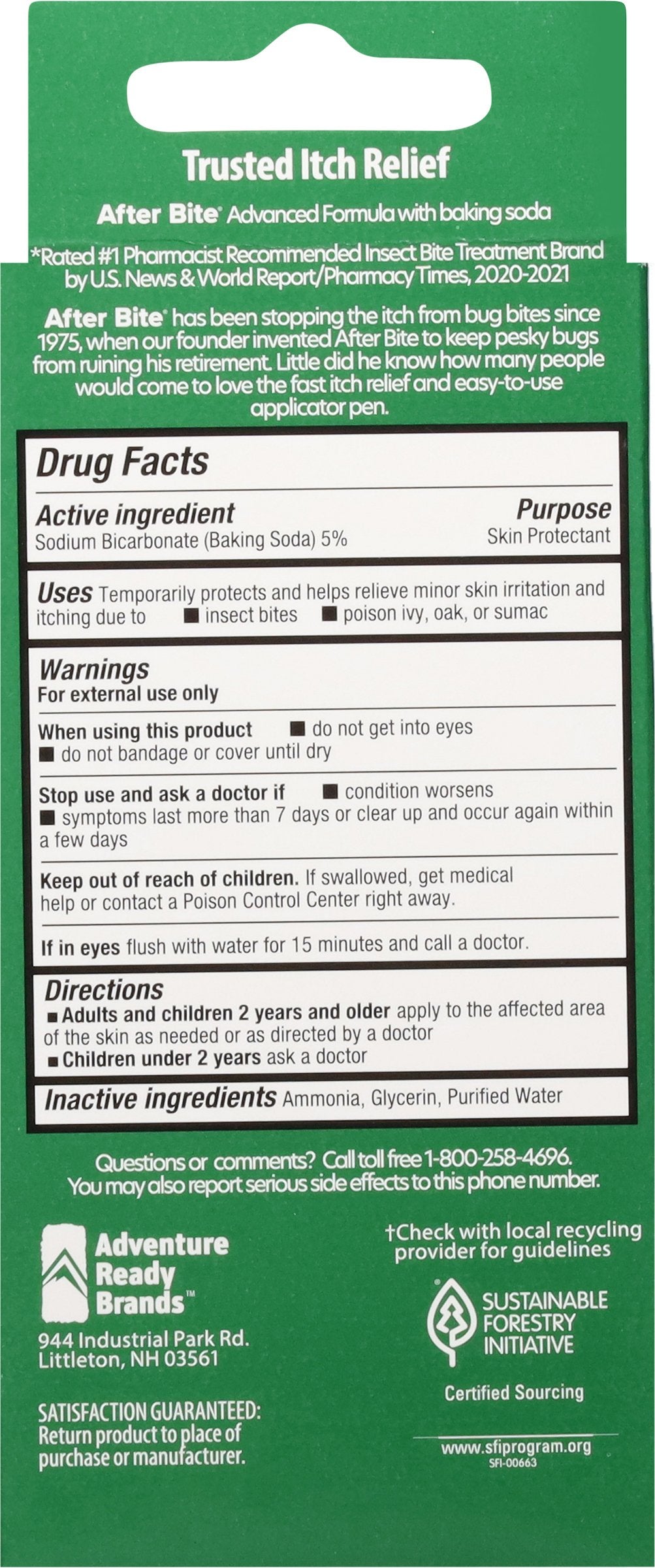 After Bite Itch Relief Liquid