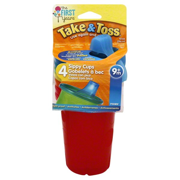 Learning Curve Take & Toss Spill Proof 10 OZ 9M+ Cups