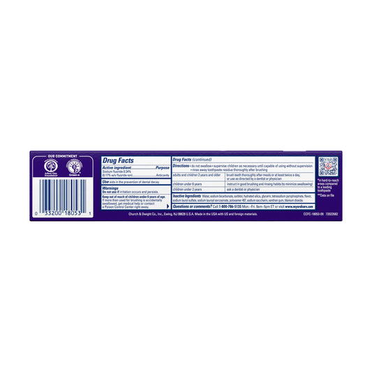 Arm & Hammer Complete Care Anticavity Fluoride Toothpaste – Fresh Mint