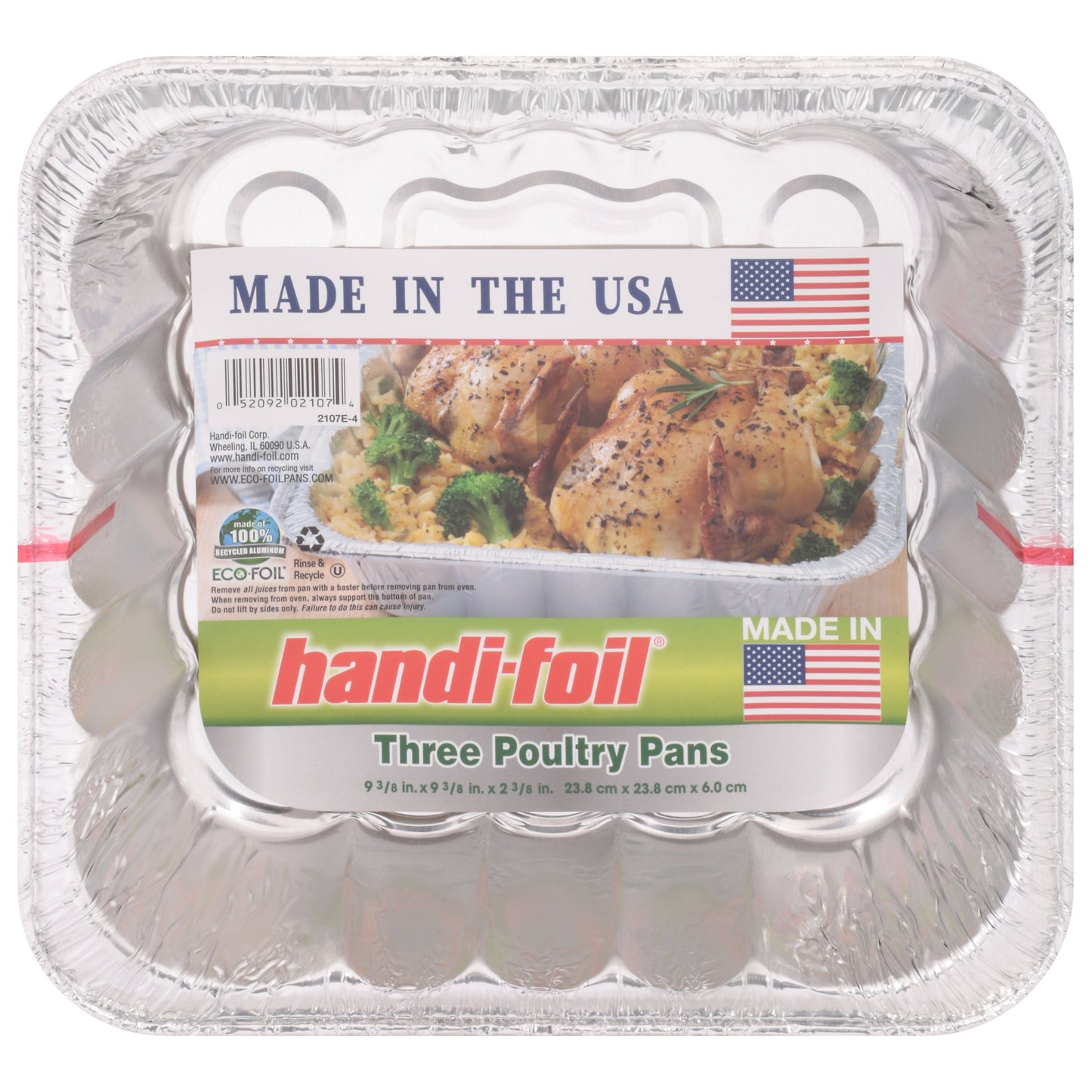 Handi-Foil Poultry Pans, 3 pk