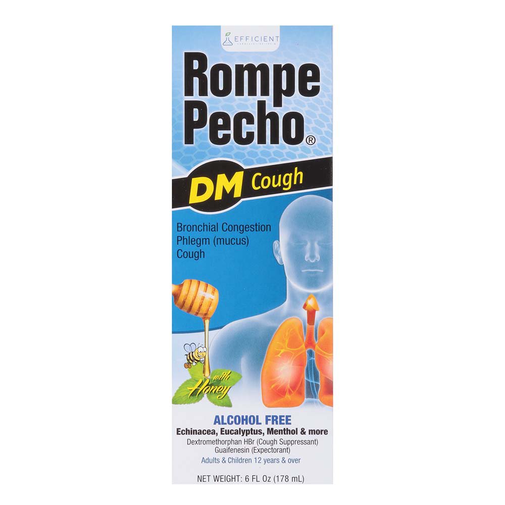 Rompe Pecho DM Cough Suppressant Expectorant