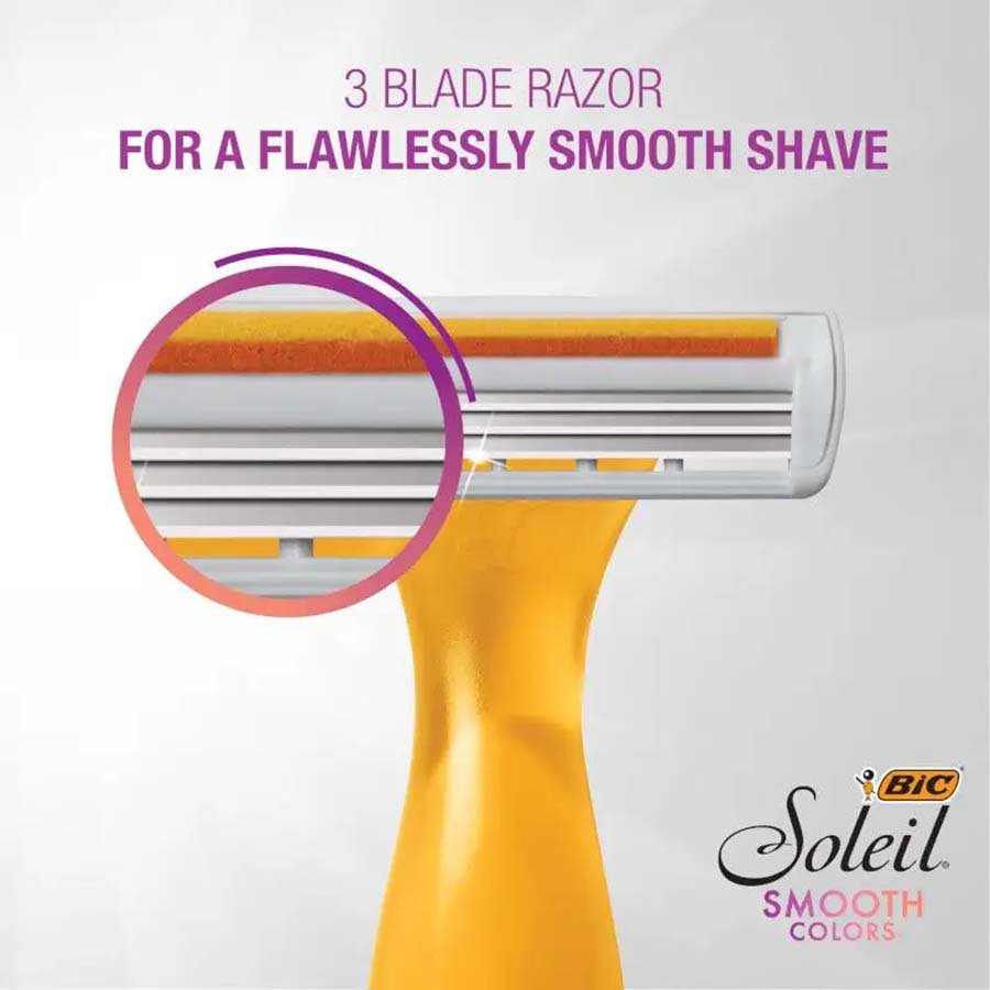 BIC Soleil Smooth 3 Blades Disposable Razors