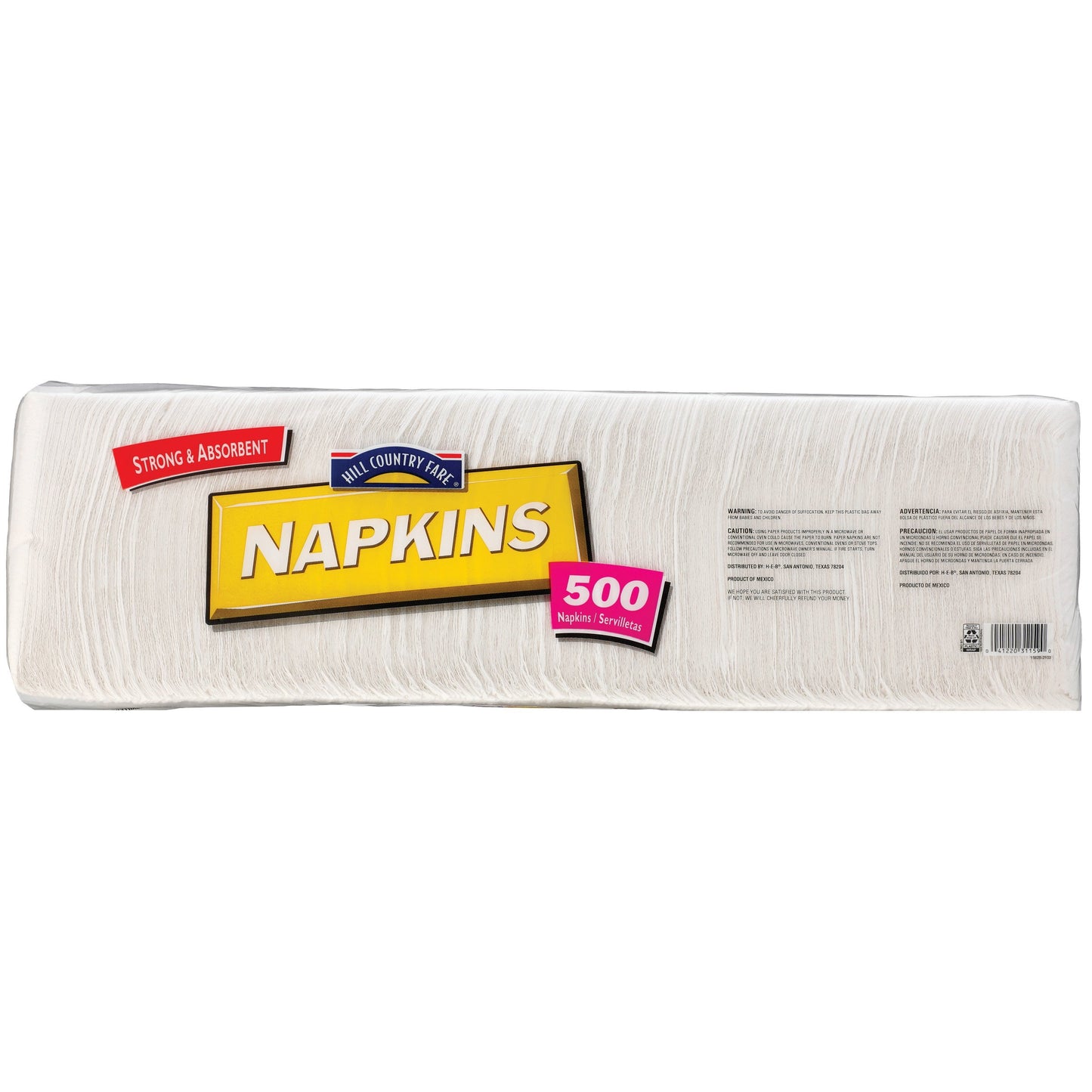 Hill Country Fare Paper Napkins - White