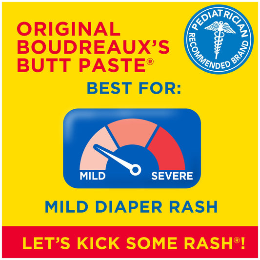 Boudreaux's Butt Paste Diaper Rash Cream Ointment