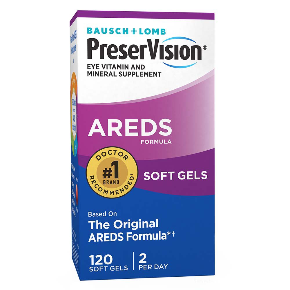 Bausch & Lomb PreserVision AREDS Formula Softgels