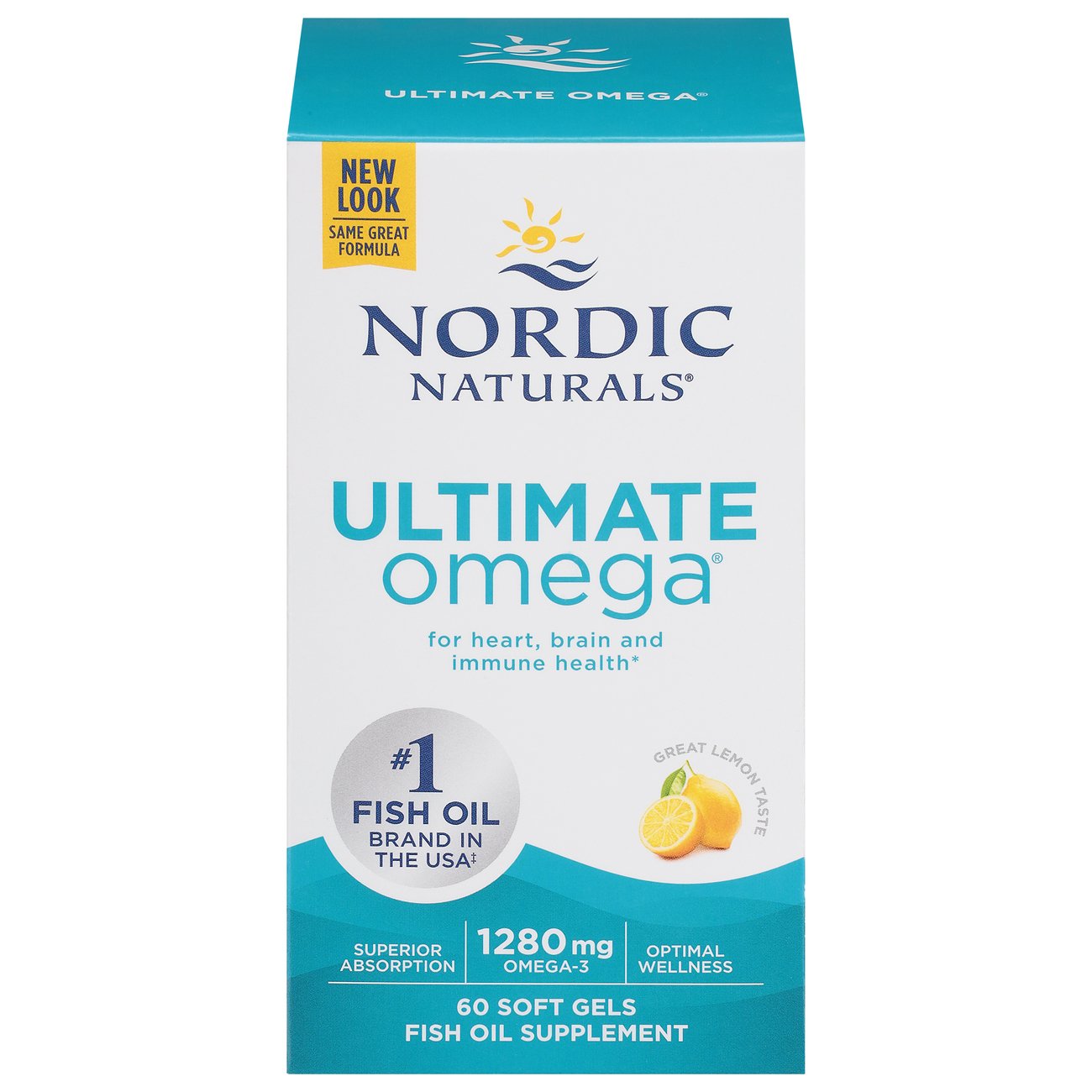 Nordic Naturals Ultimate Omega Soft Gels - 1280 mg