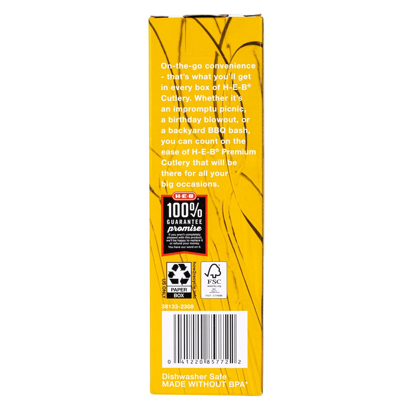 H-E-B Plastic Spoons - Clear