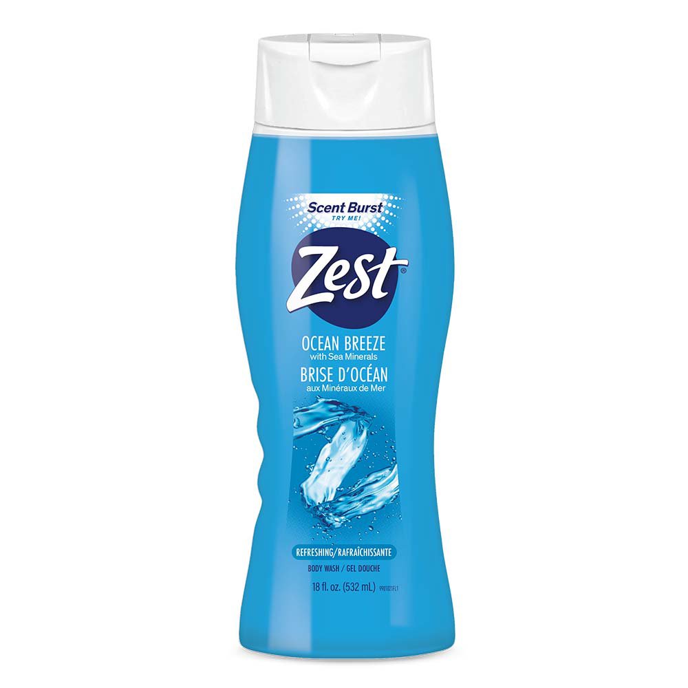 Zest Body Wash - Ocean Breeze