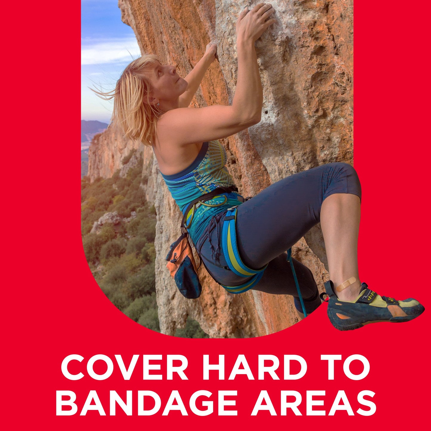 Band-Aid Water Block Tough Strips Bandages