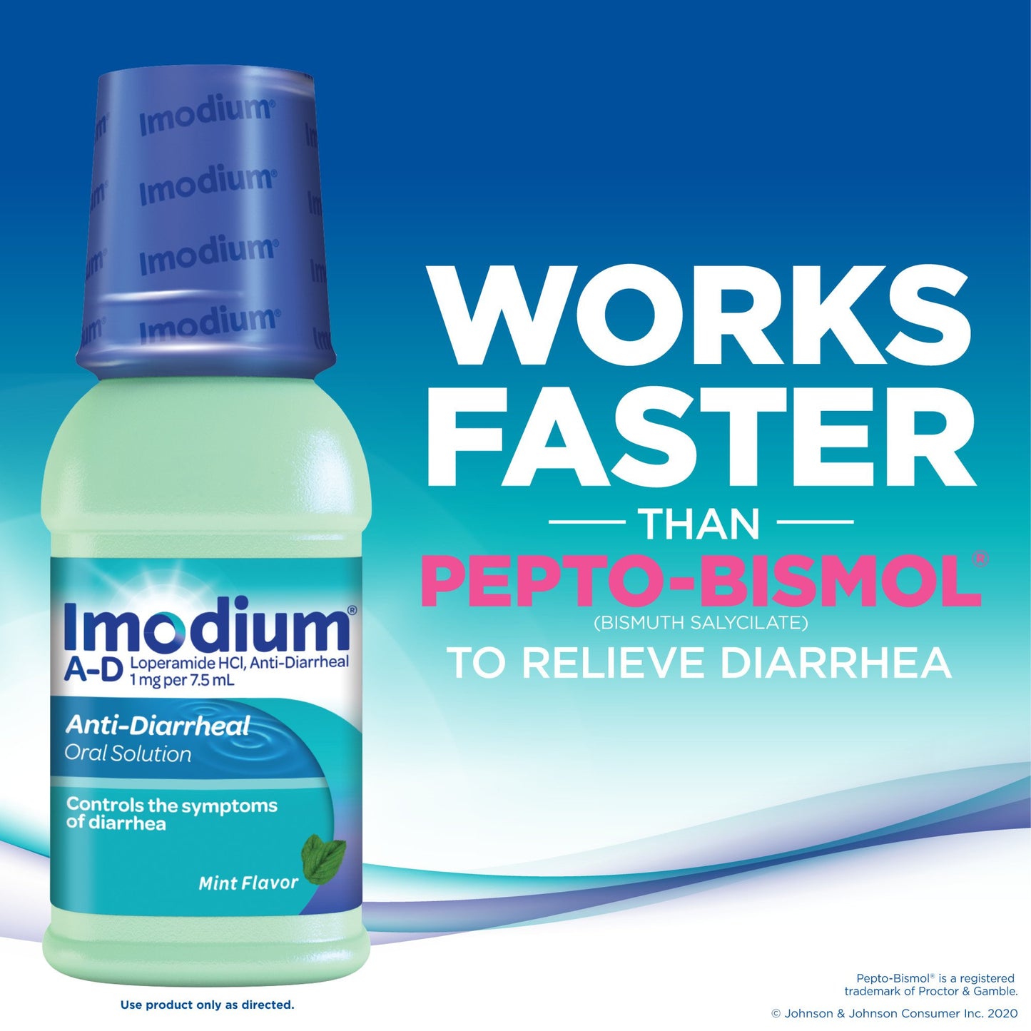Imodium A-D Liquid Anti-Diarrheal Medicine - Mint Flavor