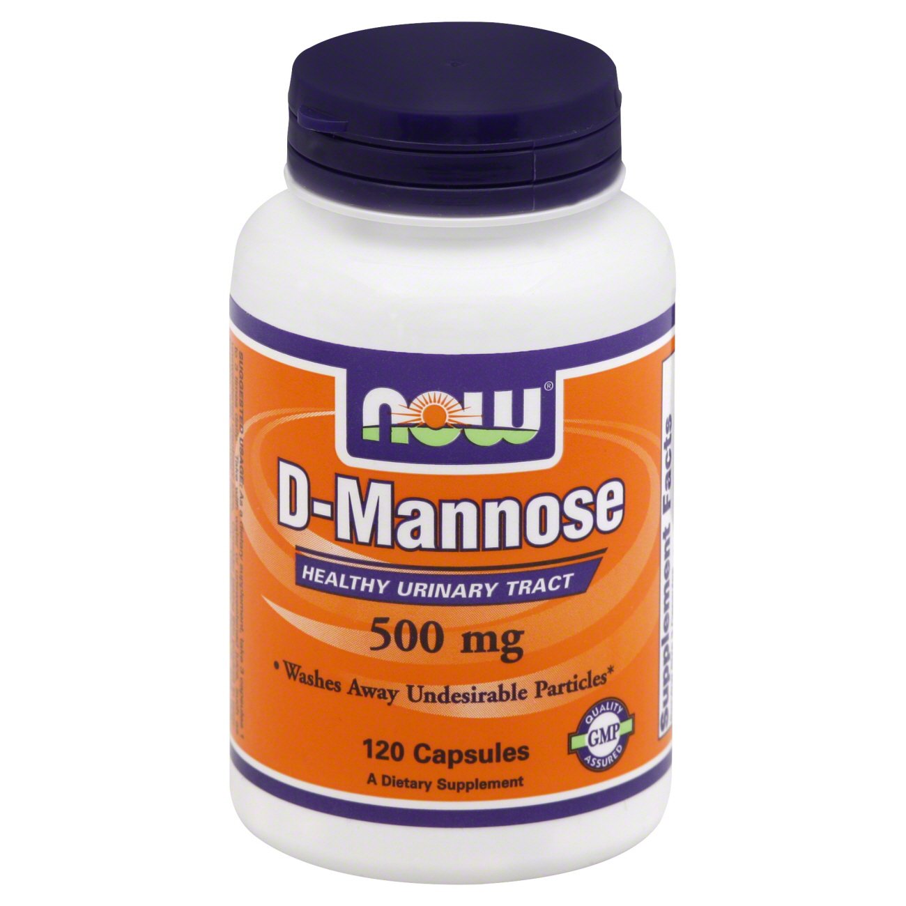 NOW D-Mannose 500 mg Capsules